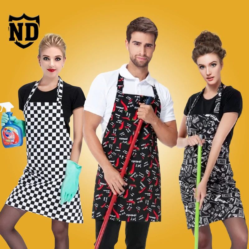 European - style apron household kitchen waterproof neck long men's new waiter overalls wear - resistant
European - style apron household kitchen waterproof neck long men's new waiter overalls wear - resistant