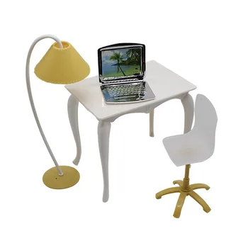 Cute Kitchen Toys Simulation Miniature Furniture Toys Computer Desk and Chair Baby Girls Pretend Play House Toys
Cute Kitchen Toys Simulation Miniature Furniture Toys Computer Desk and Chair Baby Girls Pretend Play House Toys