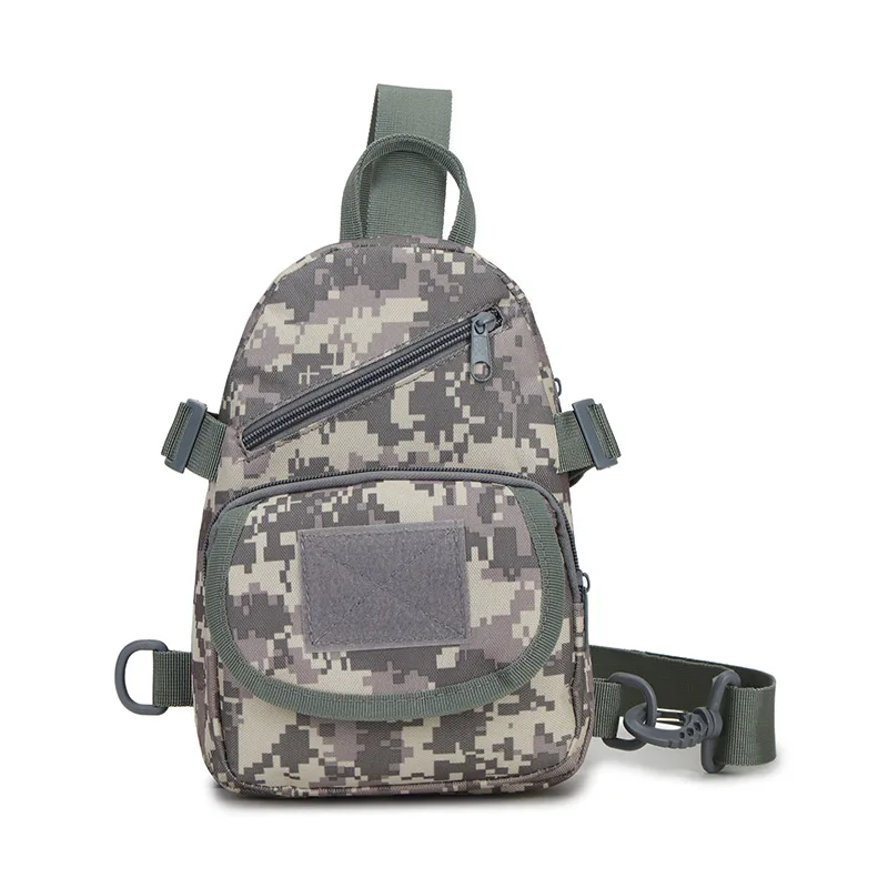 Outdoor cycling camouflage chest bag Oxford cloth oblique satchel single shoulder small backpack travel camping hiking military
Outdoor cycling camouflage chest bag Oxford cloth oblique satchel single shoulder small backpack travel camping hiking military