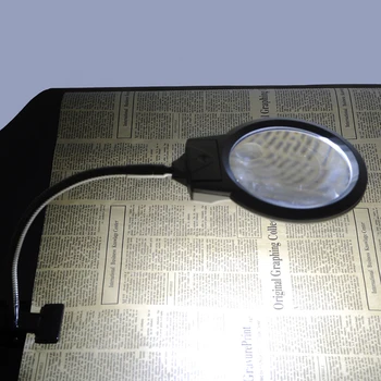 Pro Flexible Hands Free Magnifying Glass Desk Lamp Bright LED Lighted Gooseneck Magnifier with Clamp for Reading Painting
Pro Flexible Hands Free Magnifying Glass Desk Lamp Bright LED Lighted Gooseneck Magnifier with Clamp for Reading Painting
