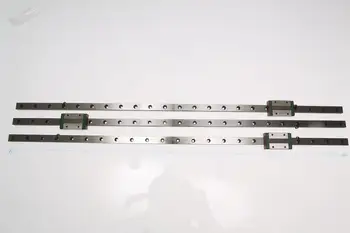 MGN12C x 570mm Recirculating Ball Linear Rail, Pre Lubricated, 3 Pack