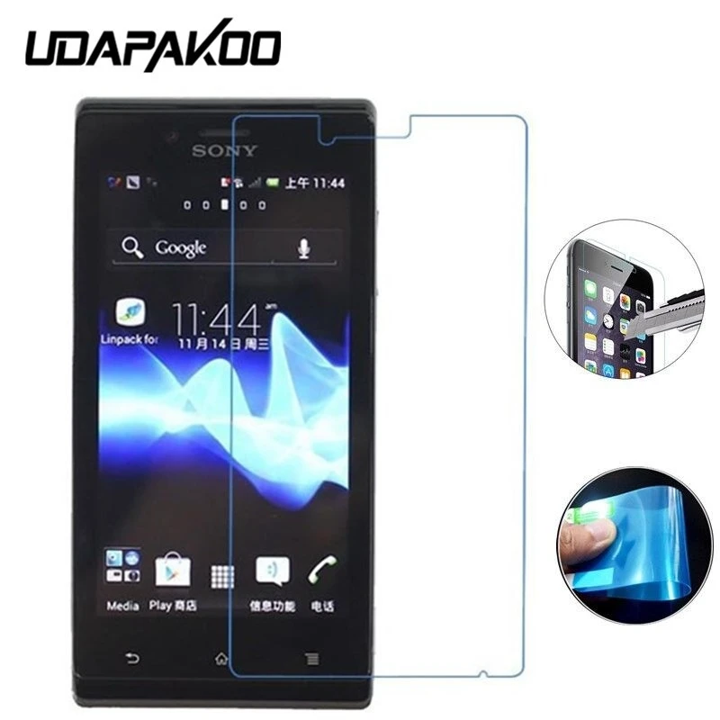 Udapakoo Nano Explosion-proof (Soft Glass) Clear Screen Protector Front Protective Film for Sony Xperia J ST26I
Udapakoo Nano Explosion-proof (Soft Glass) Clear Screen Protector Front Protective Film for Sony Xperia J ST26I