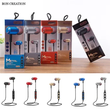 Newest BT002 Neckband Bluetooth Earphone Wireless headphone For Xiaomi iPhone earduds stereo auriculares fone de ouvido with MIC
Newest BT002 Neckband Bluetooth Earphone Wireless headphone For Xiaomi iPhone earduds stereo auriculares fone de ouvido with MIC