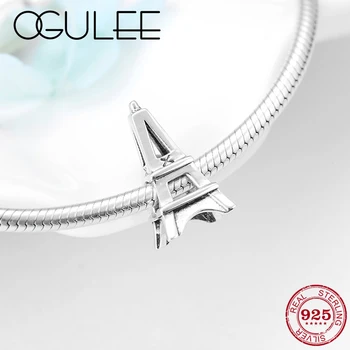 2019 Fashion 925 Sterling Silver Bead Capital Eiffel Tower shape fit Women Pandora Charm Bracelets & Necklace DIY Jewelry
2019 Fashion 925 Sterling Silver Bead Capital Eiffel Tower shape fit Women Pandora Charm Bracelets & Necklace DIY Jewelry