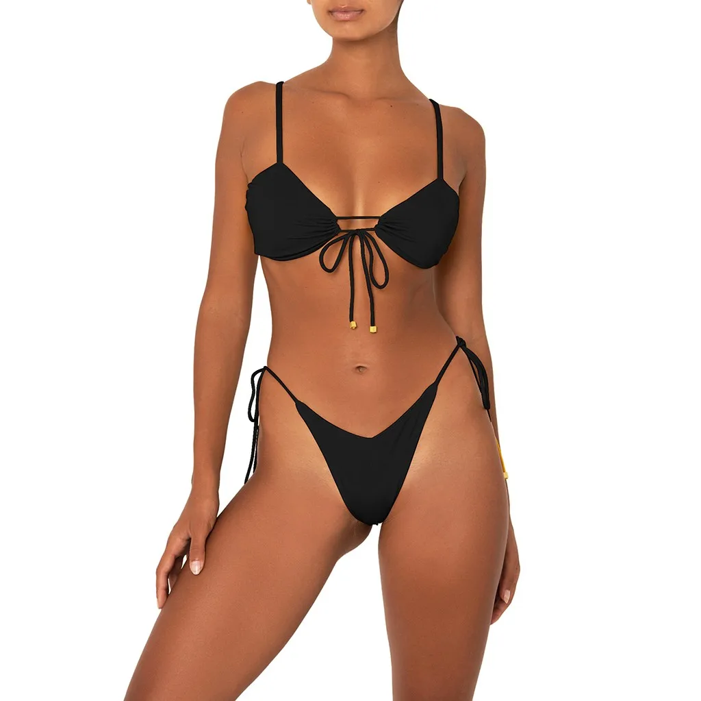 Bikinis 2019 Mujer Women Two Piece Swimsuit Strappy Bandge Solid Leopard Print Bikini Set Beachwear Biquinis Push Up Female
Bikinis 2019 Mujer Women Two Piece Swimsuit Strappy Bandge Solid Leopard Print Bikini Set Beachwear Biquinis Push Up Female