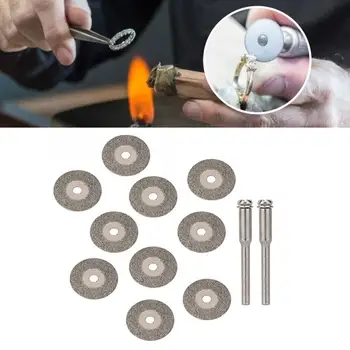 10PCS Diamond Disc Cutting Wheel Rotary Tool Jewelry Grinding Machine Accessories High Quality Jewelry Tool For Jewelry Making
10PCS Diamond Disc Cutting Wheel Rotary Tool Jewelry Grinding Machine Accessories High Quality Jewelry Tool For Jewelry Making
