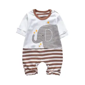 Newborn Baby Rompers Cute Boy Girl Stripe Animal Rompers Long Sleeve O-neck Jumpsuits Summer Autumn Spring Casual Suits
Newborn Baby Rompers Cute Boy Girl Stripe Animal Rompers Long Sleeve O-neck Jumpsuits Summer Autumn Spring Casual Suits