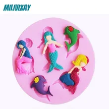 3D Mermaid Toxics-Free Silicone Cake Decorating Mold for Chocolate Jelly Fondant Ice Cube Party Pub Club Kitchen Baking Supplies
3D Mermaid Toxics-Free Silicone Cake Decorating Mold for Chocolate Jelly Fondant Ice Cube Party Pub Club Kitchen Baking Supplies