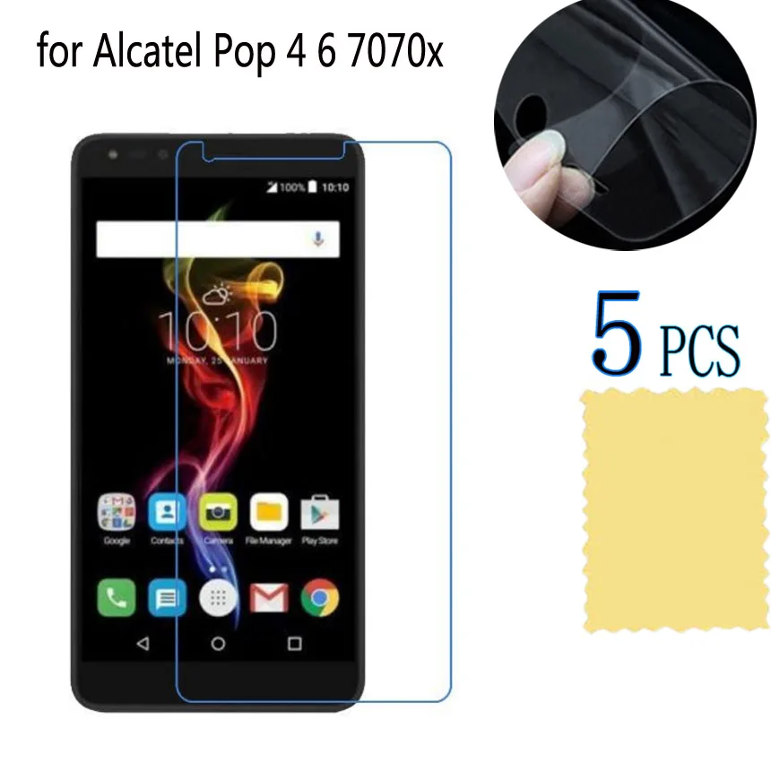 High Clear LCD Screen Protector Film For Alcatel Pop 4 6 7070x Protection Ultra Slim PET Material
High Clear LCD Screen Protector Film For Alcatel Pop 4 6 7070x Protection Ultra Slim PET Material