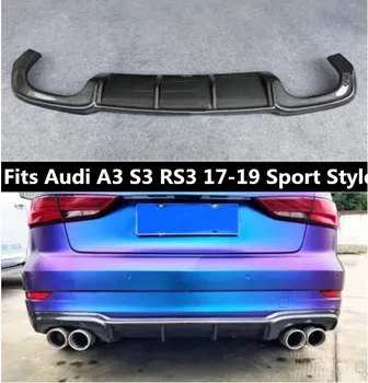 Car Carbon Fiber Rear Bumper Spoiler Lip, Auto Car Rear Bumper Diffuser Cover For Audi A3 S3 RS3 2017 2018 2019
Car Carbon Fiber Rear Bumper Spoiler Lip, Auto Car Rear Bumper Diffuser Cover For Audi A3 S3 RS3 2017 2018 2019