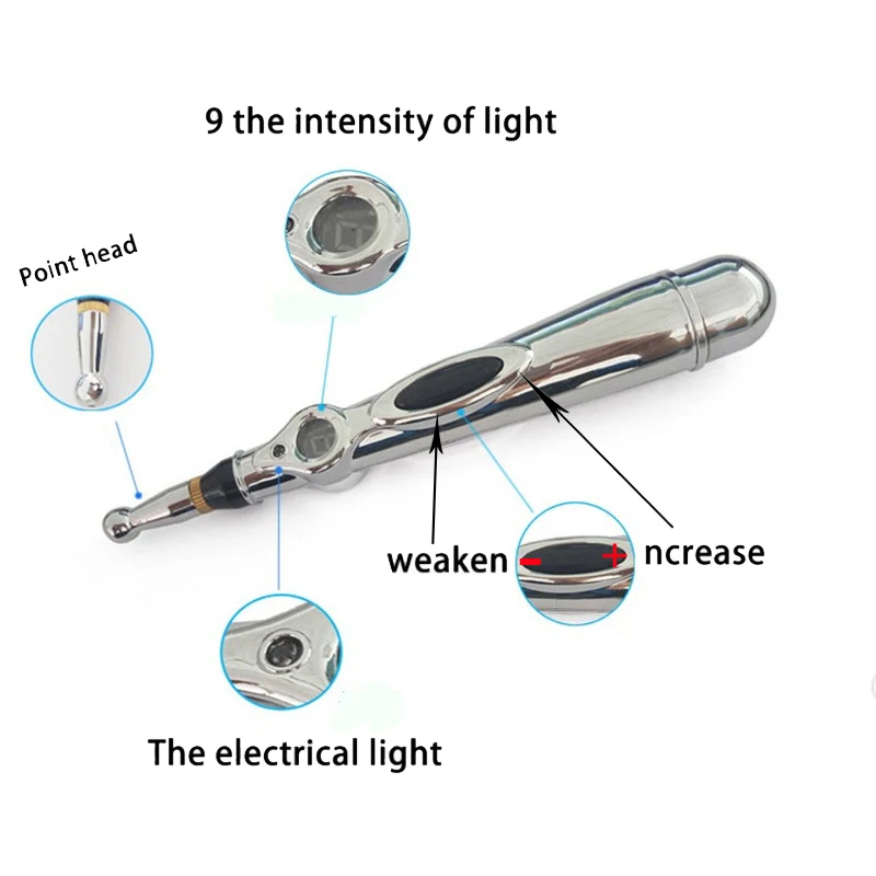 Electric Acupuncture Therapy Massage Meridian Energy Pen Pain Relief Device Sadoun.com