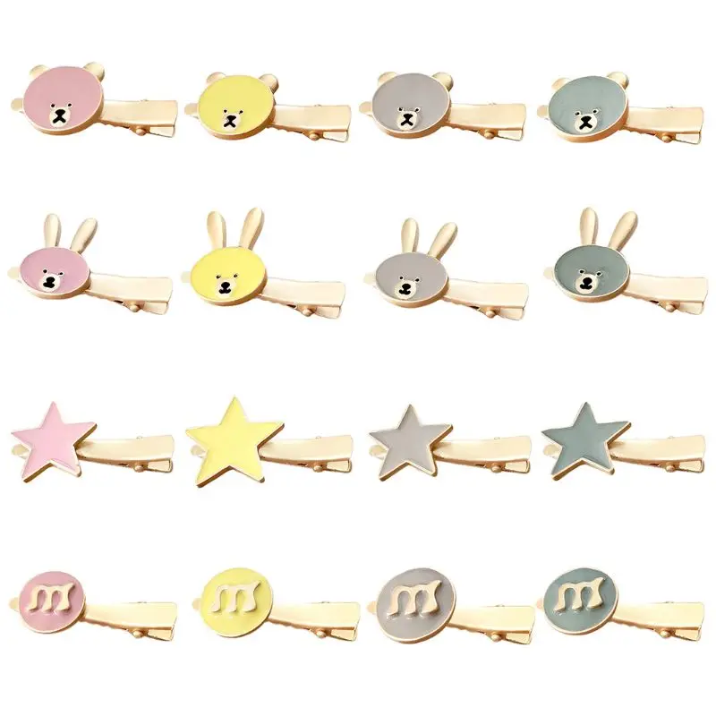 Women Girl Polished Alloy Small Candy Color Hair Clip Macaron Drop Oil Alligator Hairgrip Sweet Rabbit Bear Decorative Barrettes
Women Girl Polished Alloy Small Candy Color Hair Clip Macaron Drop Oil Alligator Hairgrip Sweet Rabbit Bear Decorative Barrettes