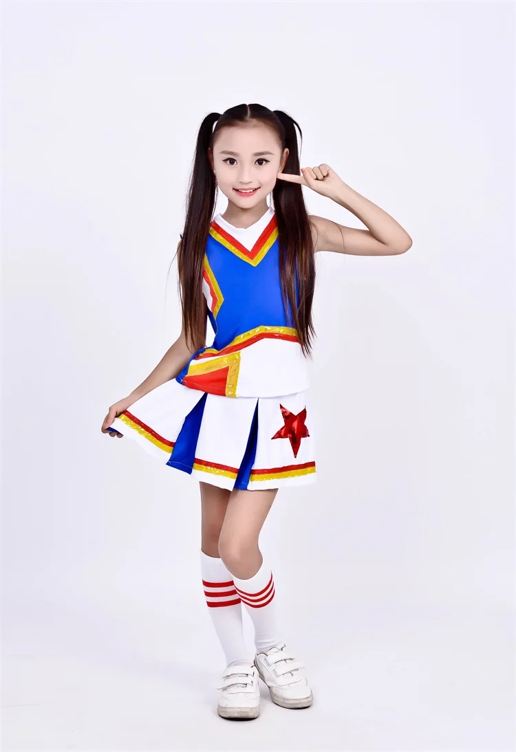 Children's Cheerleading Performance Clothing Aerobics Cheerleader Clothes Children's Primary Football Baby.
Children's Cheerleading Performance Clothing Aerobics Cheerleader Clothes Children's Primary Football Baby.