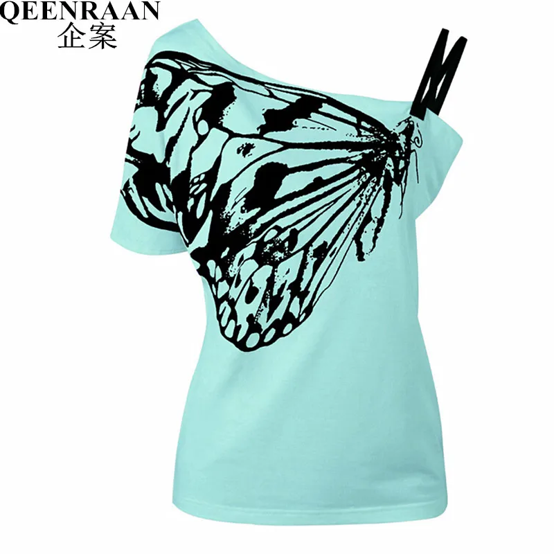 2019 New Summer Cotton Top Shirts Women T Shirts Skew Collar Butterfly Print Tshirt Ladies Plus Size S-XXXL T-shirt Tees Tops
2019 New Summer Cotton Top Shirts Women T Shirts Skew Collar Butterfly Print Tshirt Ladies Plus Size S-XXXL T-shirt Tees Tops