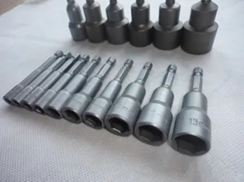 14pc 6mm-19mm 1/4" Hex Socket Magnetic Nut Driver Adapter Drill Bit Holder Setter 6, 7, 8, 9, 10, 11, 12 ,13,14,15,16,17,18,19mm
14pc 6mm-19mm 1/4" Hex Socket Magnetic Nut Driver Adapter Drill Bit Holder Setter 6, 7, 8, 9, 10, 11, 12 ,13,14,15,16,17,18,19mm