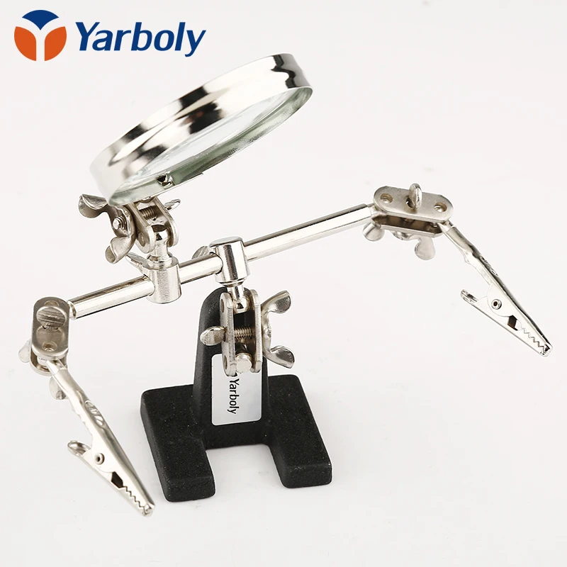 2.5X loupe Welding Magnifying Glass Auxiliary Clip Magnifier Soldering Iron Stand Holder Solder Station Rework Repair Tool
2.5X loupe Welding Magnifying Glass Auxiliary Clip Magnifier Soldering Iron Stand Holder Solder Station Rework Repair Tool