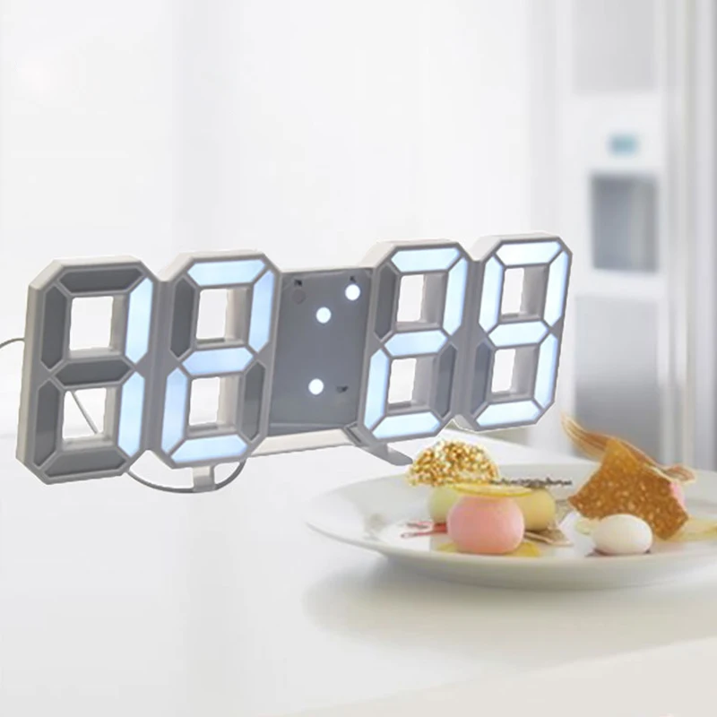 mycyk Explosion models creative led electronic clock LED digital alarm clock Multi-function stereo wall clock 3D LED Alarm new
mycyk Explosion models creative led electronic clock LED digital alarm clock Multi-function stereo wall clock 3D LED Alarm new