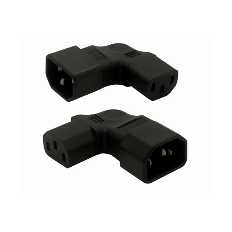 1pc New IEC 320 C14 male to C13 famale Vertical right angle Power adapter Conversion plug
1pc New IEC 320 C14 male to C13 famale Vertical right angle Power adapter Conversion plug