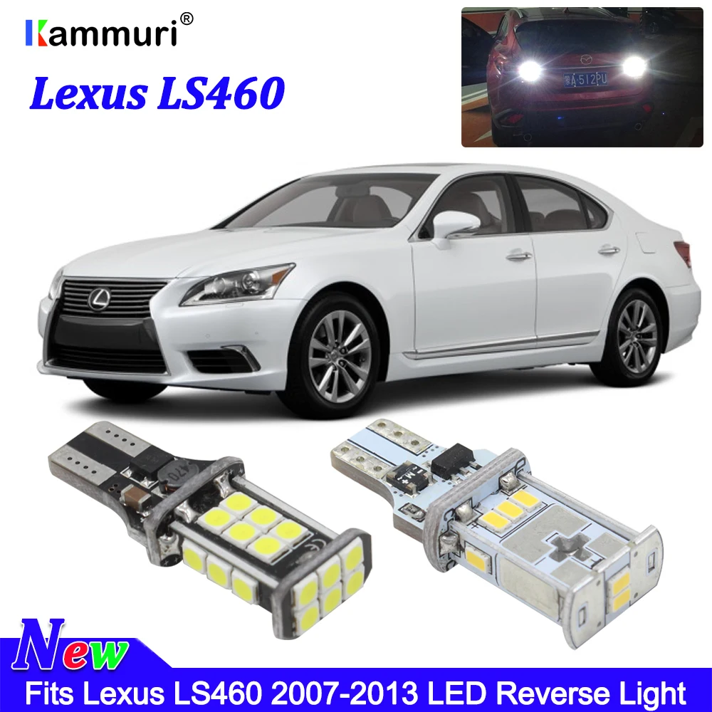 Canbus Error Free White W16W T15 LED Bulbs for Lexus LS460 2007 2008 2009 2010 2011 2012 2013 LED Backup Reverse Light
Canbus Error Free White W16W T15 LED Bulbs for Lexus LS460 2007 2008 2009 2010 2011 2012 2013 LED Backup Reverse Light
