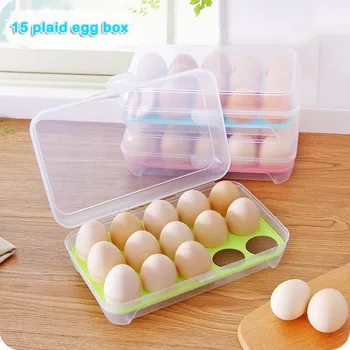 Grids Plastic Eggs Holder Food Storage Case Home Kitchen Simple Multipurpose Egg Food Container Useful Refrigerator Eggs Storage
Grids Plastic Eggs Holder Food Storage Case Home Kitchen Simple Multipurpose Egg Food Container Useful Refrigerator Eggs Storage