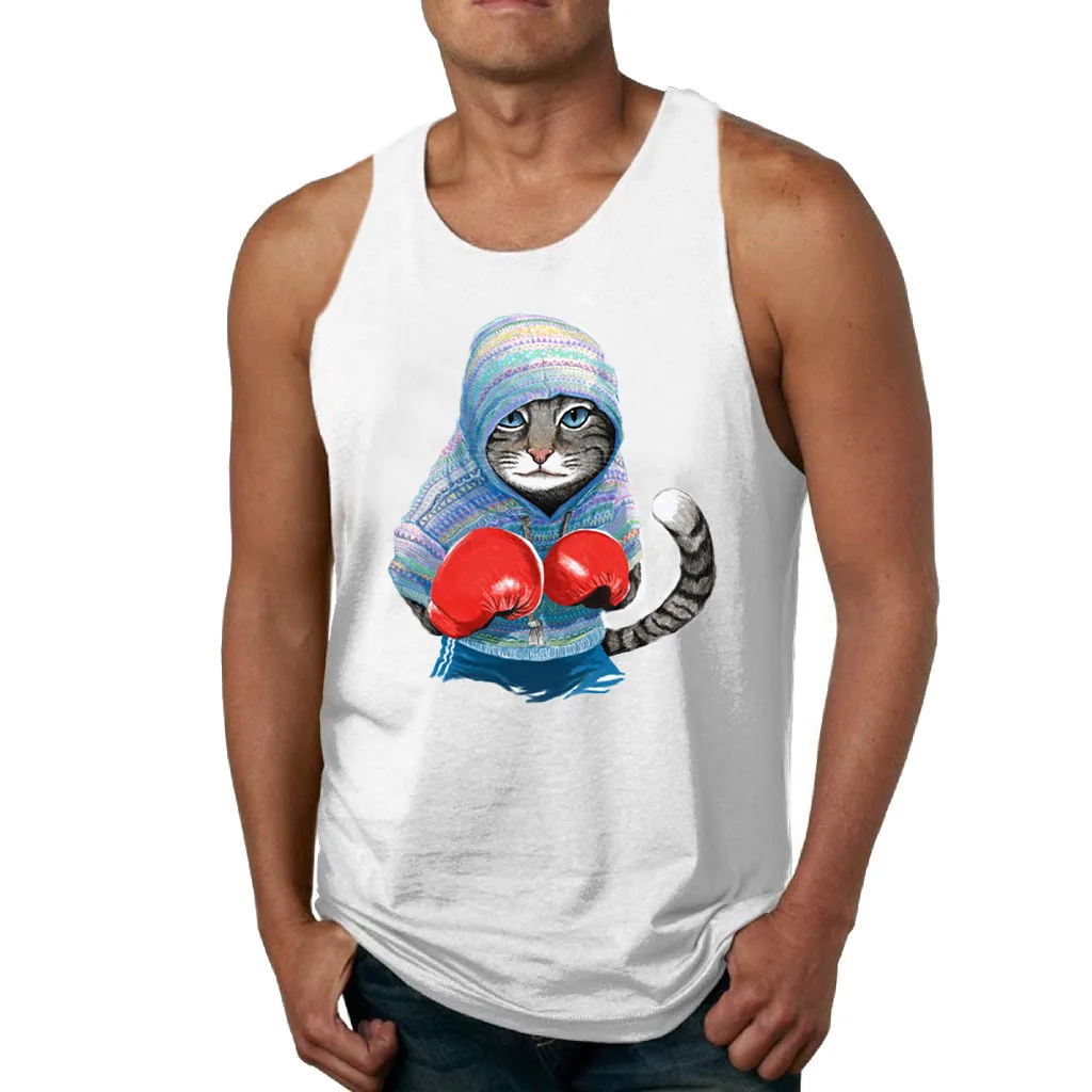Fitness Men Women Vest Sleeveless Loose Crop Tops Modal sleeveless top men Print Blouse Tops Casual Round neck Spring c0506
Fitness Men Women Vest Sleeveless Loose Crop Tops Modal sleeveless top men Print Blouse Tops Casual Round neck Spring c0506
