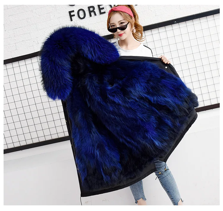 2018 Real Fur Coat Winter Jacket Women Long parka Big Natural Raccoon Fur Collar Hood fox fur liner coat warm korean fashion New
2018 Real Fur Coat Winter Jacket Women Long parka Big Natural Raccoon Fur Collar Hood fox fur liner coat warm korean fashion New