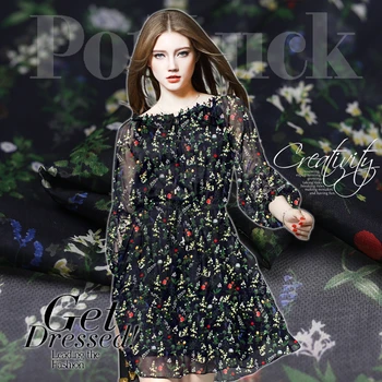 Silk chiffon fabric wide beach skirt thin through chiffon fabric summer perspective natural silk fabric wholesale silk cloth
Silk chiffon fabric wide beach skirt thin through chiffon fabric summer perspective natural silk fabric wholesale silk cloth