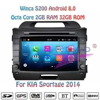 Winca S200 Android 8.0 Car DVD Player Radio For KIA Sportage 2010 2011 2012 2013 2014 Stereo GPS Navigation Automagnitol Two Din
Winca S200 Android 8.0 Car DVD Player Radio For KIA Sportage 2010 2011 2012 2013 2014 Stereo GPS Navigation Automagnitol Two Din