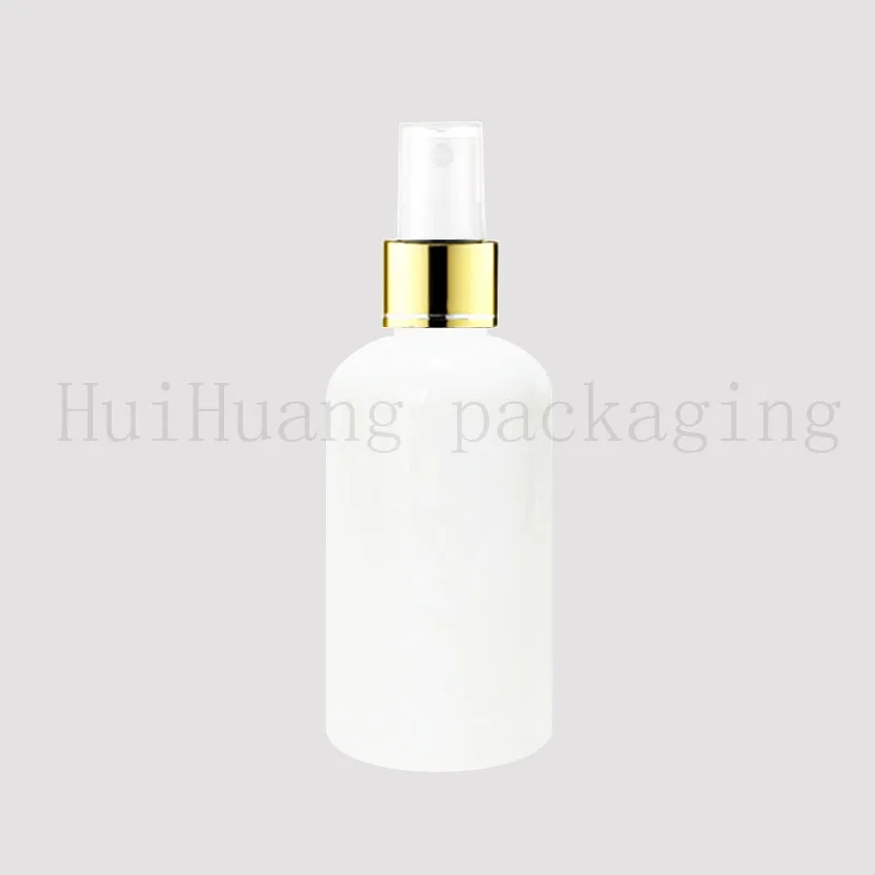 30pcs 250ml Empty Mist Spray Plastic black Bottle white Cosmetic Sprayer gold Pump Travel Size Container Packaging | Красота и