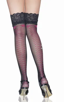 Pink Mesh Pattern Stockings Back Ribbon Wide Thigh High Sheer Lace Top Sexy Stockings
Pink Mesh Pattern Stockings Back Ribbon Wide Thigh High Sheer Lace Top Sexy Stockings