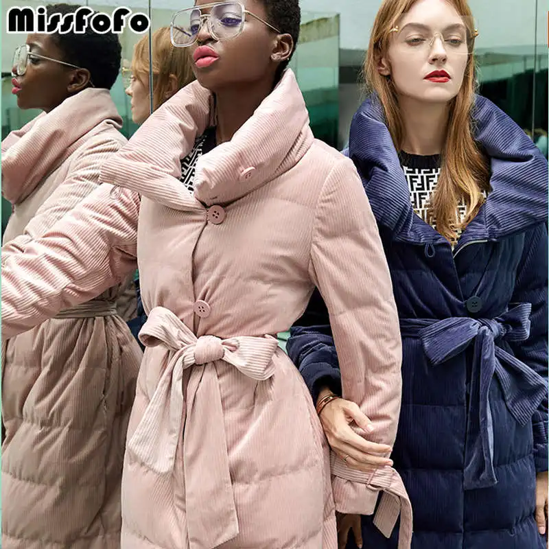 MissFoFo 2018 New Fashion Women's Duck Down Jacket Single Breasted Slim Pocket Adjustable Waist Pink Bule S-XXL High Quality
MissFoFo 2018 New Fashion Women's Duck Down Jacket Single Breasted Slim Pocket Adjustable Waist Pink Bule S-XXL High Quality