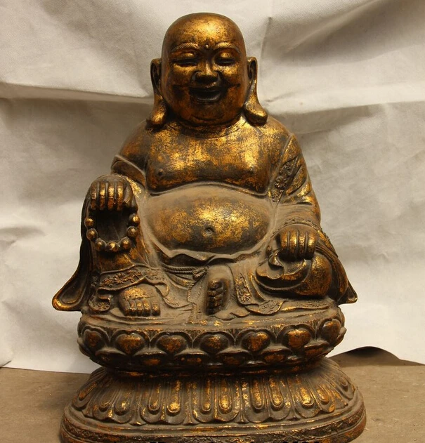 song voge gem S0701 20 Tibet Buddhsim Bronze Copper Temple Maitreya Bodhisattva Happy Buddha Statue
song voge gem S0701 20 Tibet Buddhsim Bronze Copper Temple Maitreya Bodhisattva Happy Buddha Statue