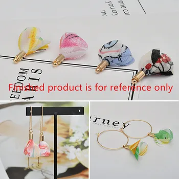 Diy jewelry making 50pcs/lot color flowers printing chiffon handmade tassel florals charms fit earring/garments accessory
Diy jewelry making 50pcs/lot color flowers printing chiffon handmade tassel florals charms fit earring/garments accessory