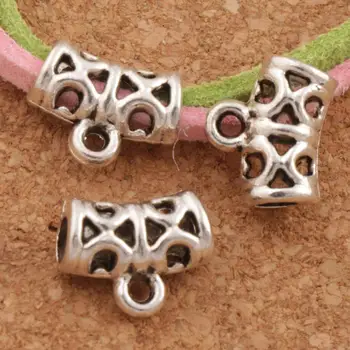 Hollow Pendant Bail Tube Beads 9.7x11.6mm 300PCS zinc alloy Fit Charm Bracelets Jewelry DIY L724
Hollow Pendant Bail Tube Beads 9.7x11.6mm 300PCS zinc alloy Fit Charm Bracelets Jewelry DIY L724