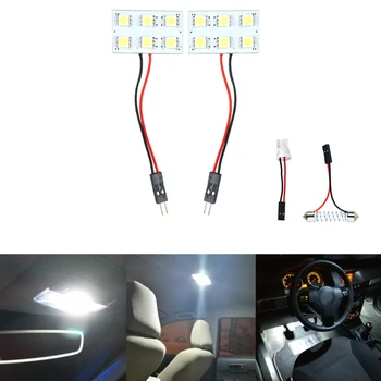 white COB Auto Interior trim Festoon BA9S DC T10 W5W trunk lamp Recessed LED Panel Light Bulb Car Signal Lamp Accessories
white COB Auto Interior trim Festoon BA9S DC T10 W5W trunk lamp Recessed LED Panel Light Bulb Car Signal Lamp Accessories