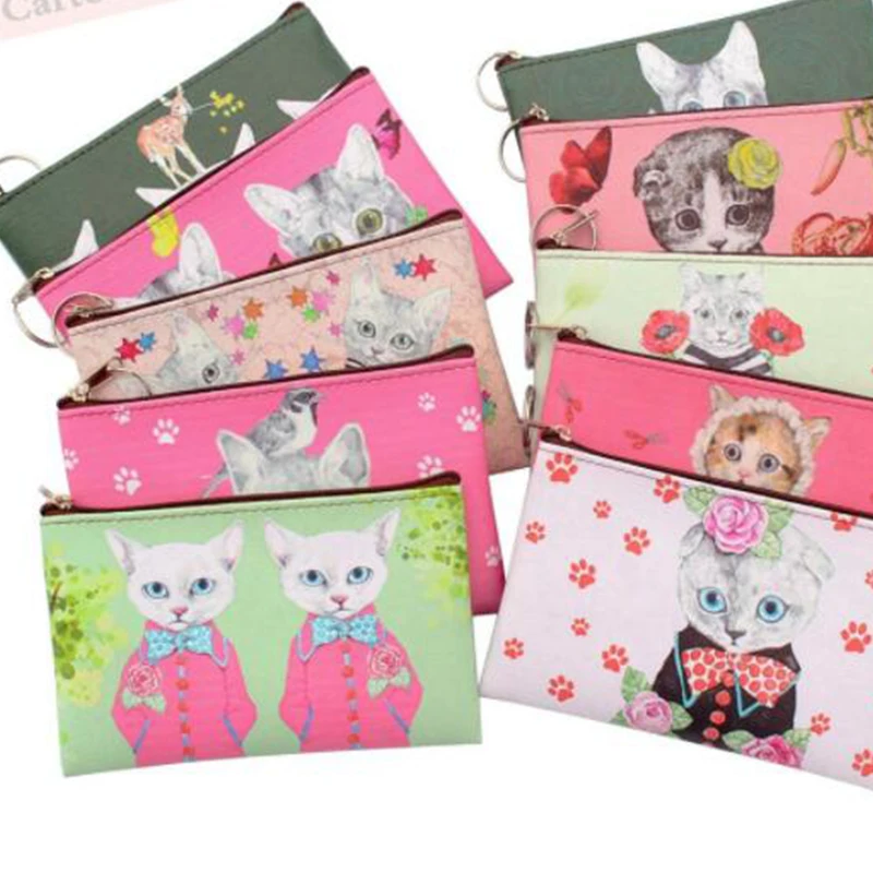 Cartoon Cat Coin Purse Children Clutch Small Wallet Women Coin Wallets Kids Cute Zipper Bag Pouch Change Purses
Cartoon Cat Coin Purse Children Clutch Small Wallet Women Coin Wallets Kids Cute Zipper Bag Pouch Change Purses