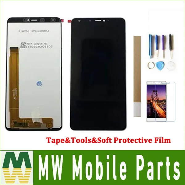 1PC/Lot For Wiko View Max LCD Display Screen+Touch Screen Assembly Black Color with Tape&Tools
1PC/Lot For Wiko View Max LCD Display Screen+Touch Screen Assembly Black Color with Tape&Tools