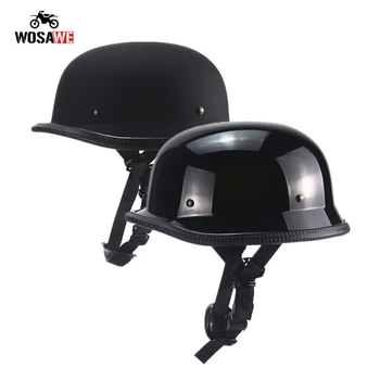 Motorcycle Helmet Half Face Vintage Retro Men's Helmet German Scooter Head Safety Protection Gear Motorbike Helmet DOT approved
Motorcycle Helmet Half Face Vintage Retro Men's Helmet German Scooter Head Safety Protection Gear Motorbike Helmet DOT approved