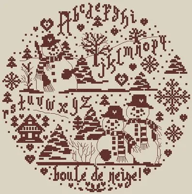 Needlework 14CT Cross Stitch, DIY Count Cross Stitch, Embroidery Set, Monochrome snowman
Needlework 14CT Cross Stitch, DIY Count Cross Stitch, Embroidery Set, Monochrome snowman