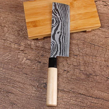 Pattern Stainless Steel Sharp Home Little Lady Kitchen Cut Meat Vegetable Knife Slice Fish Knife Japanese Style Cooking Cleaver
Pattern Stainless Steel Sharp Home Little Lady Kitchen Cut Meat Vegetable Knife Slice Fish Knife Japanese Style Cooking Cleaver