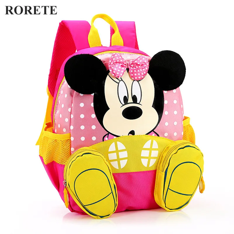 Wholesale Kids bag Kindergarten Children Cartoon Mickey School Bags Minnie Backpack Waterproof Schoolbags Satchel
Wholesale Kids bag Kindergarten Children Cartoon Mickey School Bags Minnie Backpack Waterproof Schoolbags Satchel
