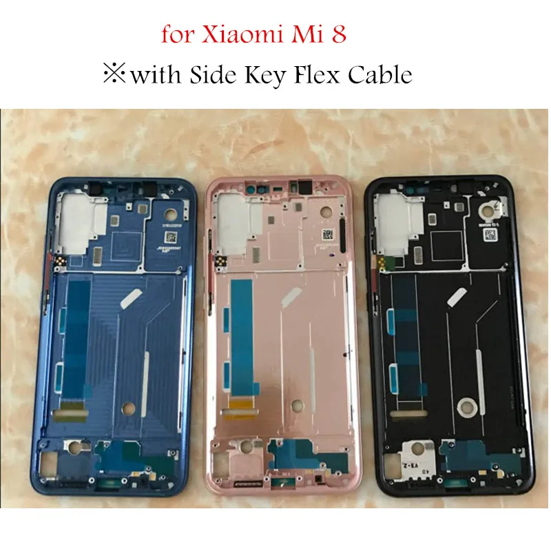 for Xiaomi Mi 8 Metal Middle Frame Plate Housing Bezel Faceplate Bezel LCD Supporting Front Frame with Side Key Repair Parts
for Xiaomi Mi 8 Metal Middle Frame Plate Housing Bezel Faceplate Bezel LCD Supporting Front Frame with Side Key Repair Parts