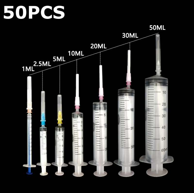 50PCS X 1ML-50ML Plastic Hydroponics Disposable Measuring Pet Food Nutrient Syringe for Puppy Dog Drinking Tortoise Treats
50PCS X 1ML-50ML Plastic Hydroponics Disposable Measuring Pet Food Nutrient Syringe for Puppy Dog Drinking Tortoise Treats