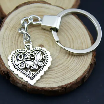 Double Sided Butterfly Heart Keychain Souvenirs Key Holder Wedding Gifts for Guest Party Favors Festive Party Supplies YB11166
Double Sided Butterfly Heart Keychain Souvenirs Key Holder Wedding Gifts for Guest Party Favors Festive Party Supplies YB11166