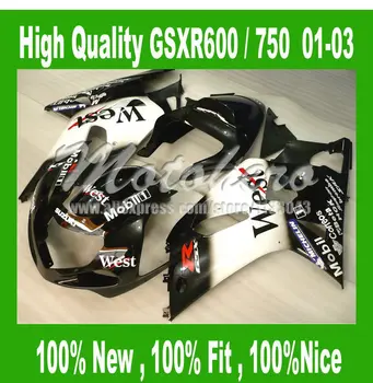 GSXR600 2001 2002 2003 GSXR750 K1 Fairing Set for Suzuki GSXR600/750 2001 2002 2003 01 03 GSXR750 02 Black WEST K1 01 02
GSXR600 2001 2002 2003 GSXR750 K1 Fairing Set for Suzuki GSXR600/750 2001 2002 2003 01 03 GSXR750 02 Black WEST K1 01 02