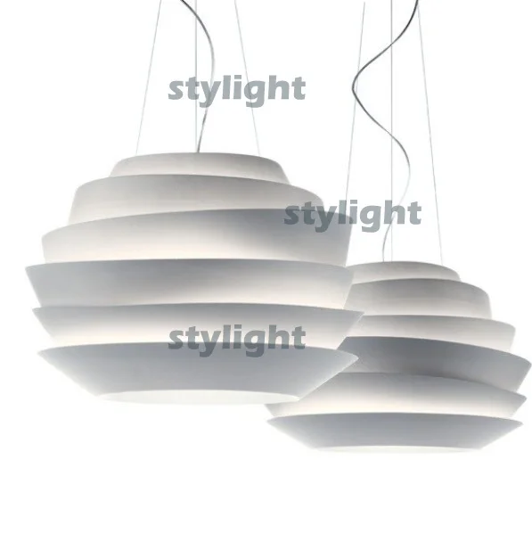 Подвесная лампа потолочное освещение от VICENTE GARCIA JIMENEZ Le солей волнистая с белой