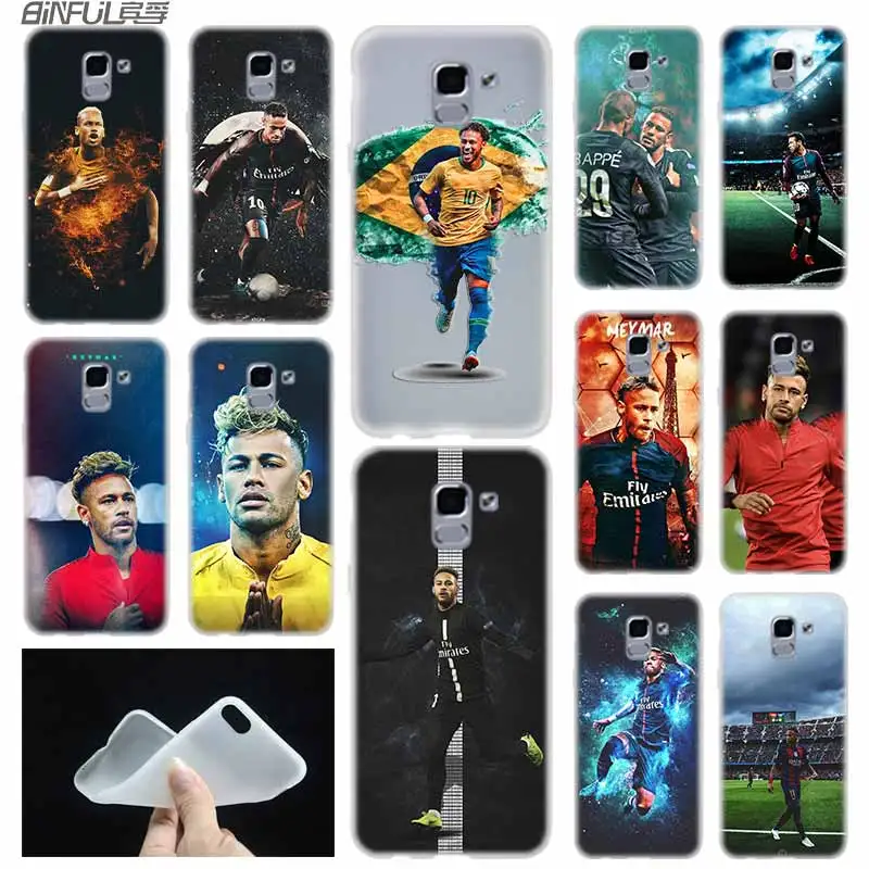 case Soft Cover TPU For Samsung Galaxy J6 J8 J5 J7 J4 Plus 2018 2016 2017 EU Prime Pro Ace j610 Brazil Football JR Neymar Kylian
case Soft Cover TPU For Samsung Galaxy J6 J8 J5 J7 J4 Plus 2018 2016 2017 EU Prime Pro Ace j610 Brazil Football JR Neymar Kylian
