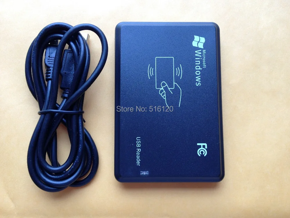 125 кГц USB RFID считыватель EM4100 датчик приближения Смарт ридер + 2 шт белые карты