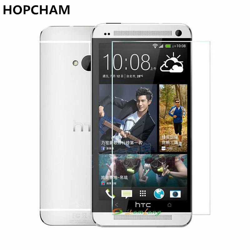 

For HTC One M7 Tempered Glass Original 9H 2.5D Protective Film M 7 801S 801E 801N 801D 802T 802D 802W Dual Sim Screen Protector