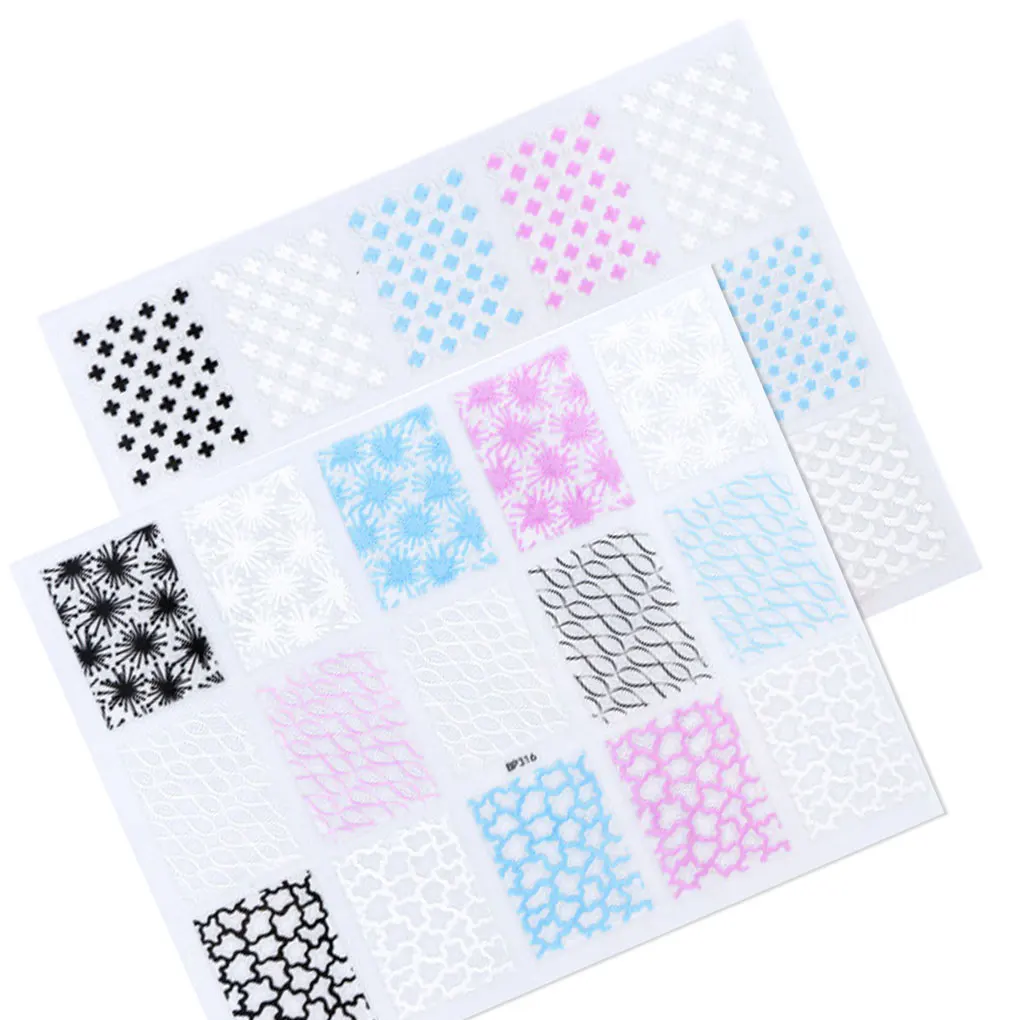 Nail Decals Decor Star Square Stripes 3D Printing Nail Art Stickers Home Salon Hand Tip Beauty Tool
Nail Decals Decor Star Square Stripes 3D Printing Nail Art Stickers Home Salon Hand Tip Beauty Tool